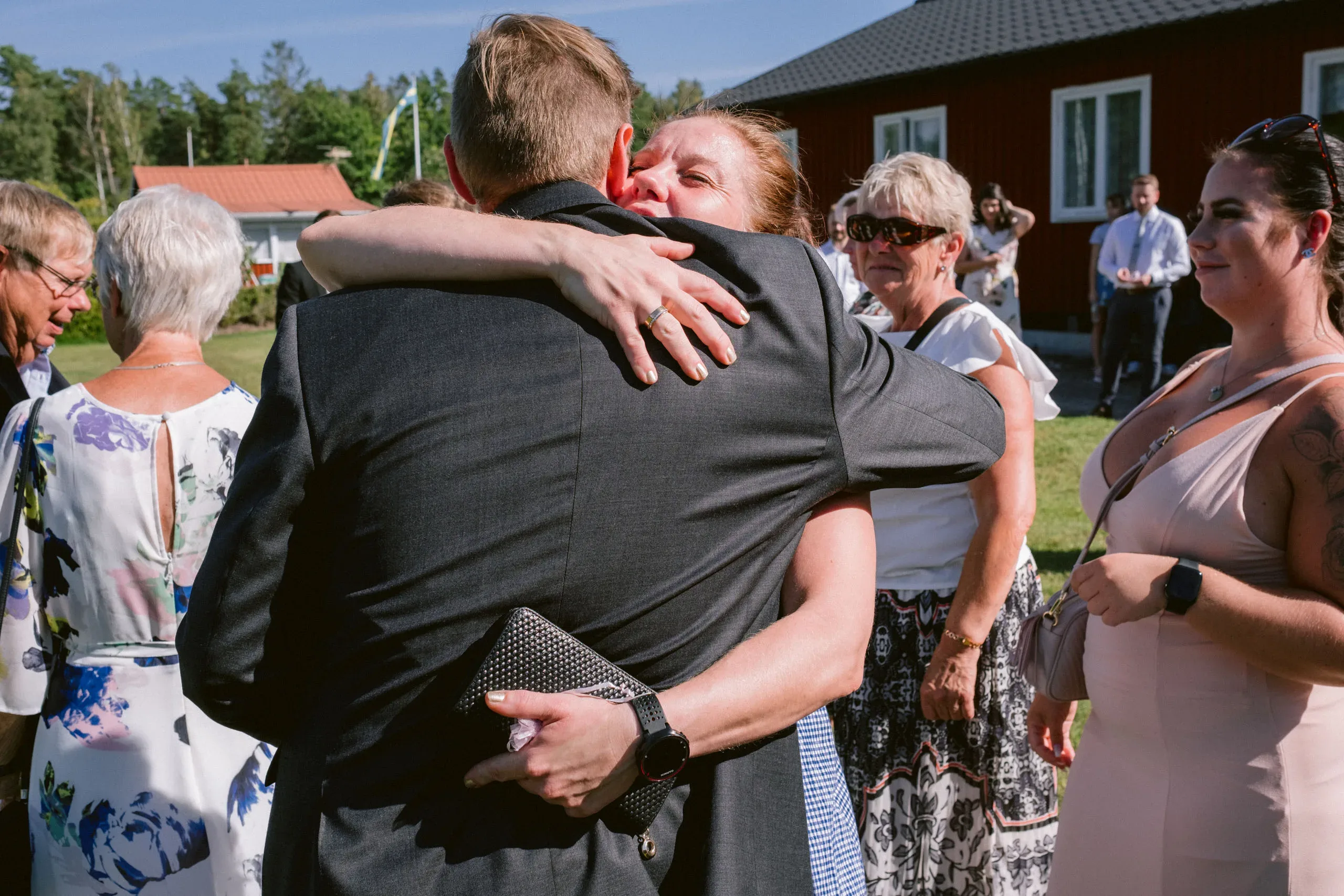 Annika & Erik under sin borgliga vigsel i Oxelösund bild 21