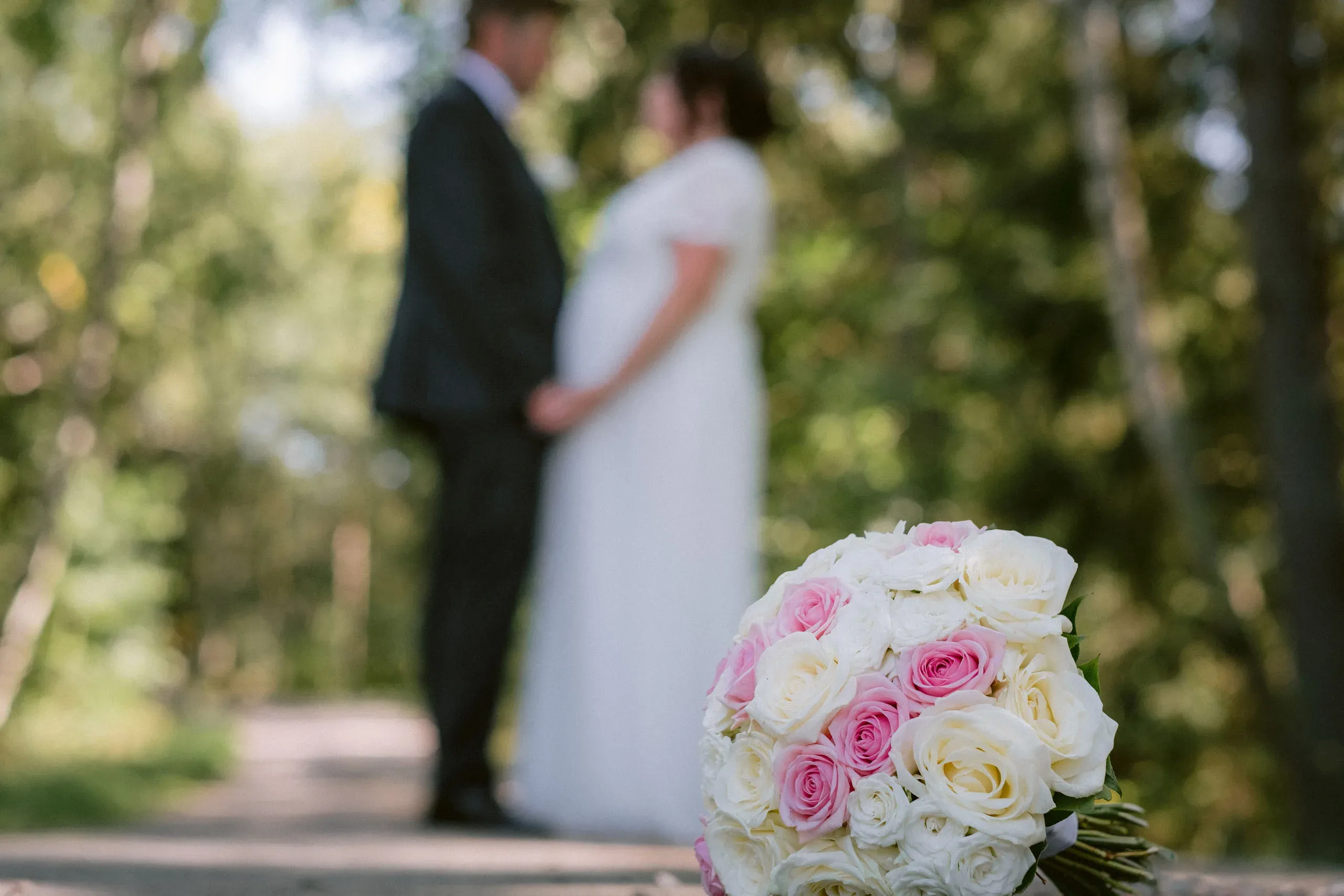 Annika & Erik under sin borgliga vigsel i Oxelösund bild 4