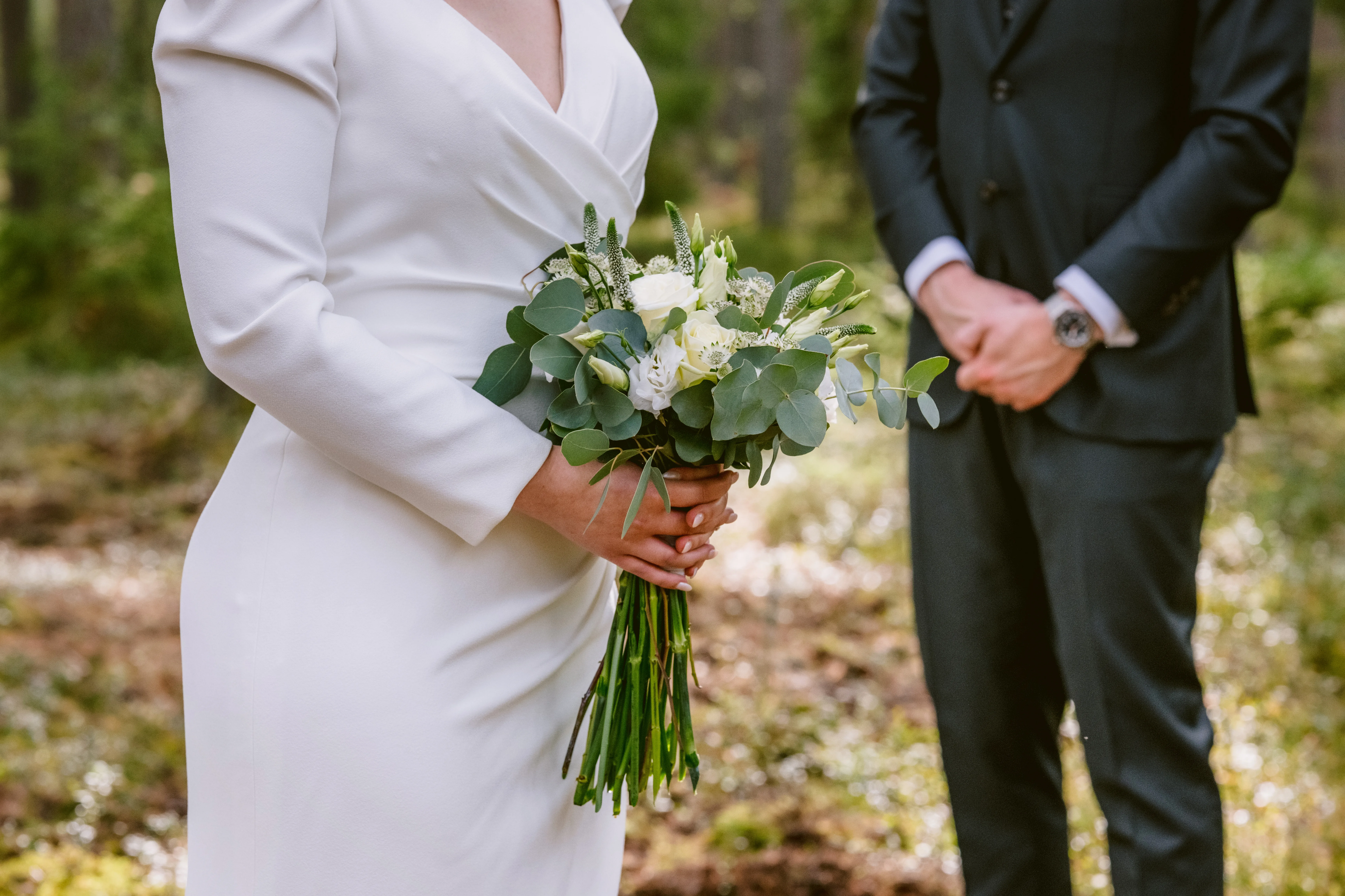 Jessica & Daniel under sitt bröllop på Rosenhanska Magasinet utanför Nyköping bild 21