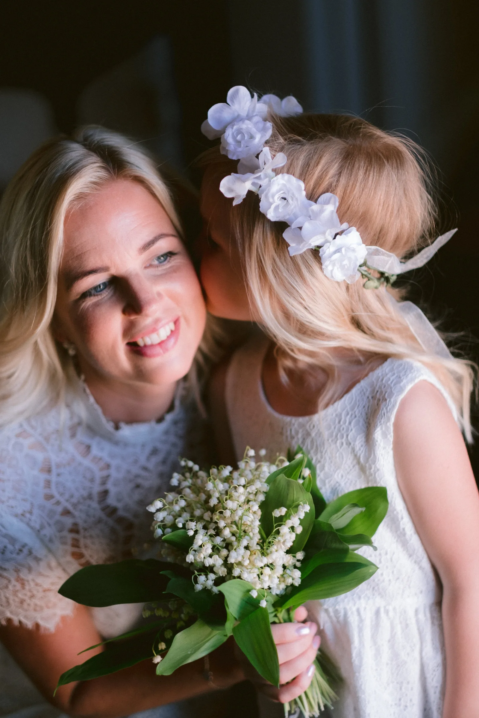 Karoline & Mats under sin bröllopsdag bild 3