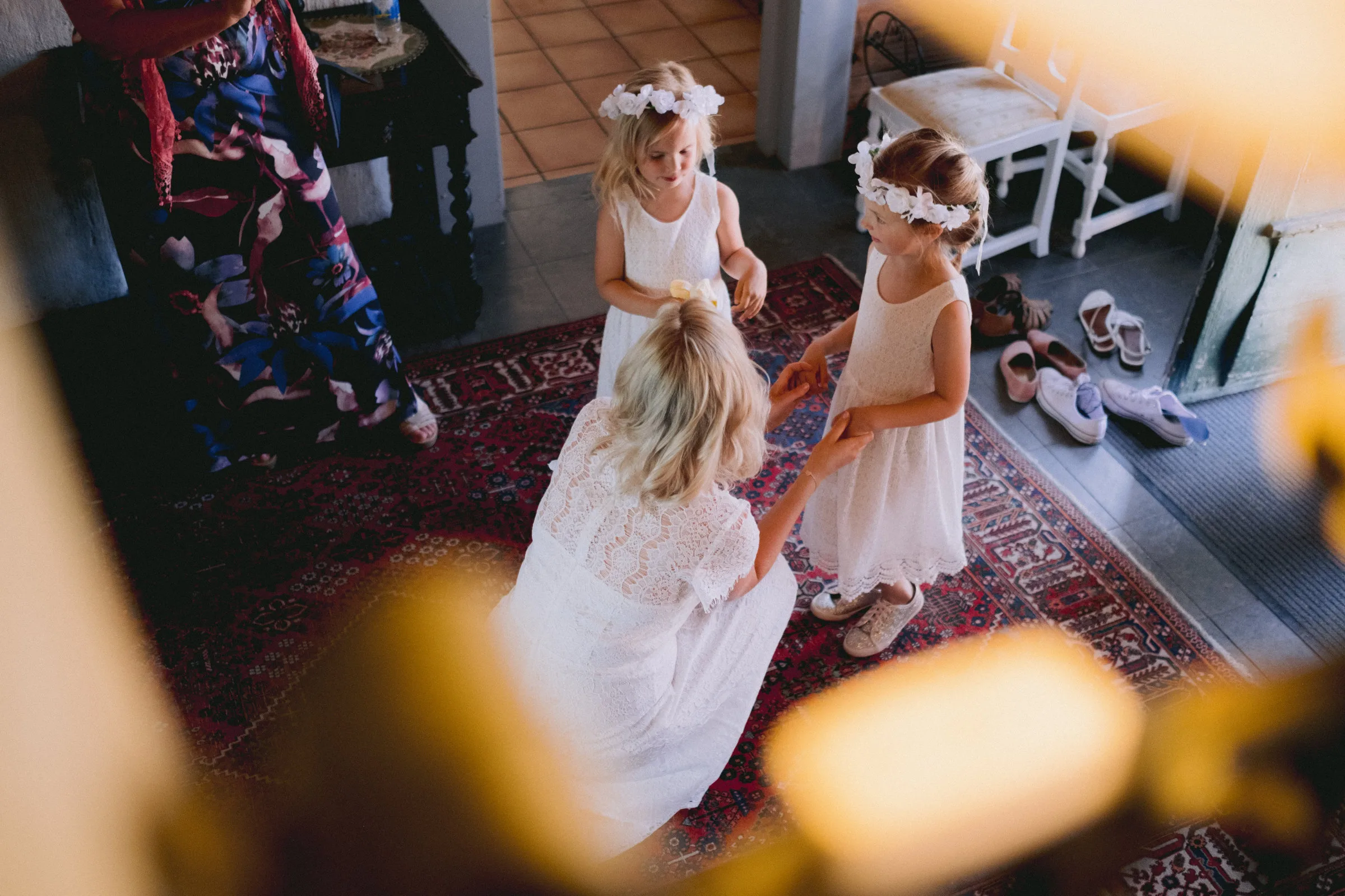 Karoline & Mats under sin bröllopsdag bild 5