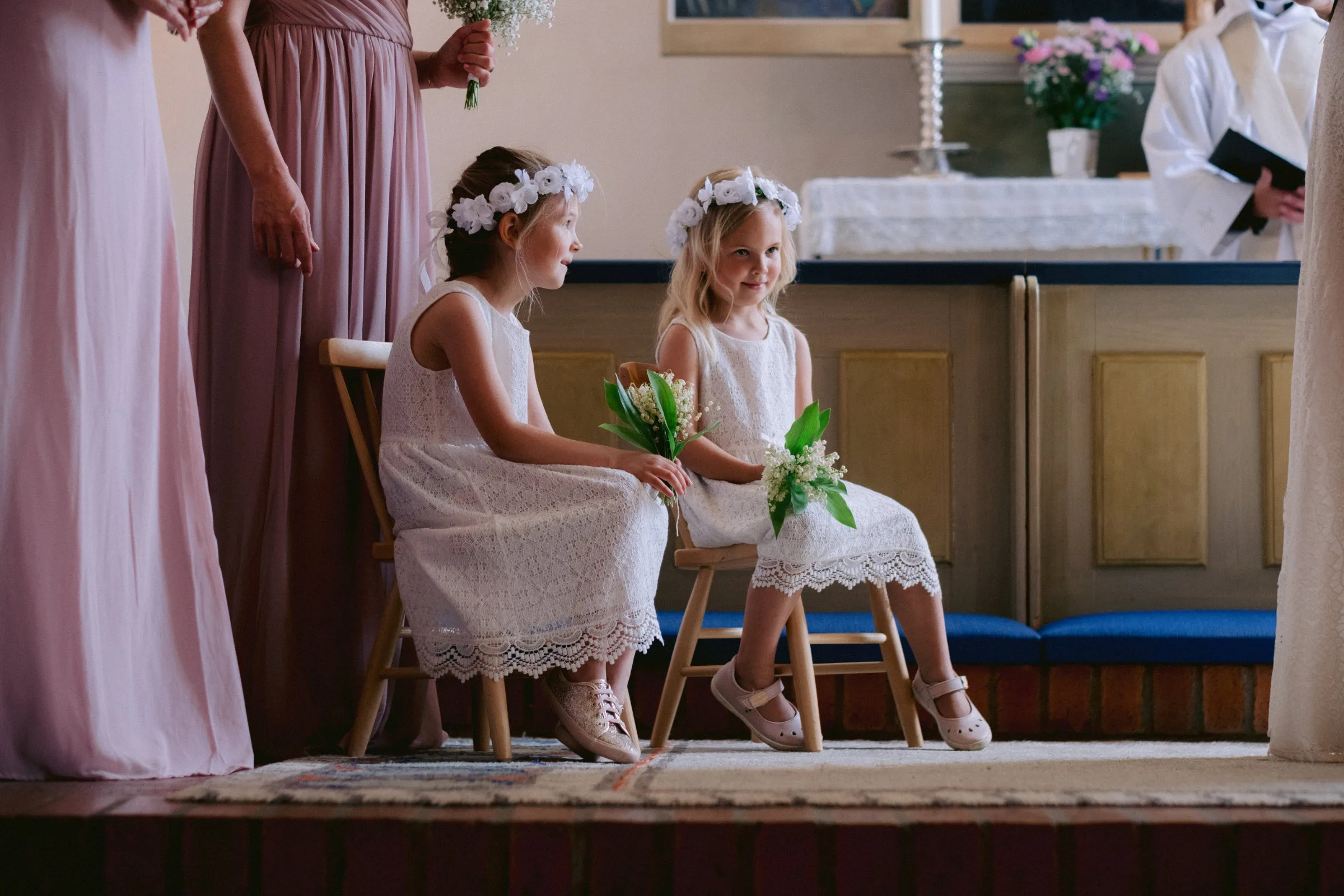 Karoline & Mats under sin bröllopsdag bild 6