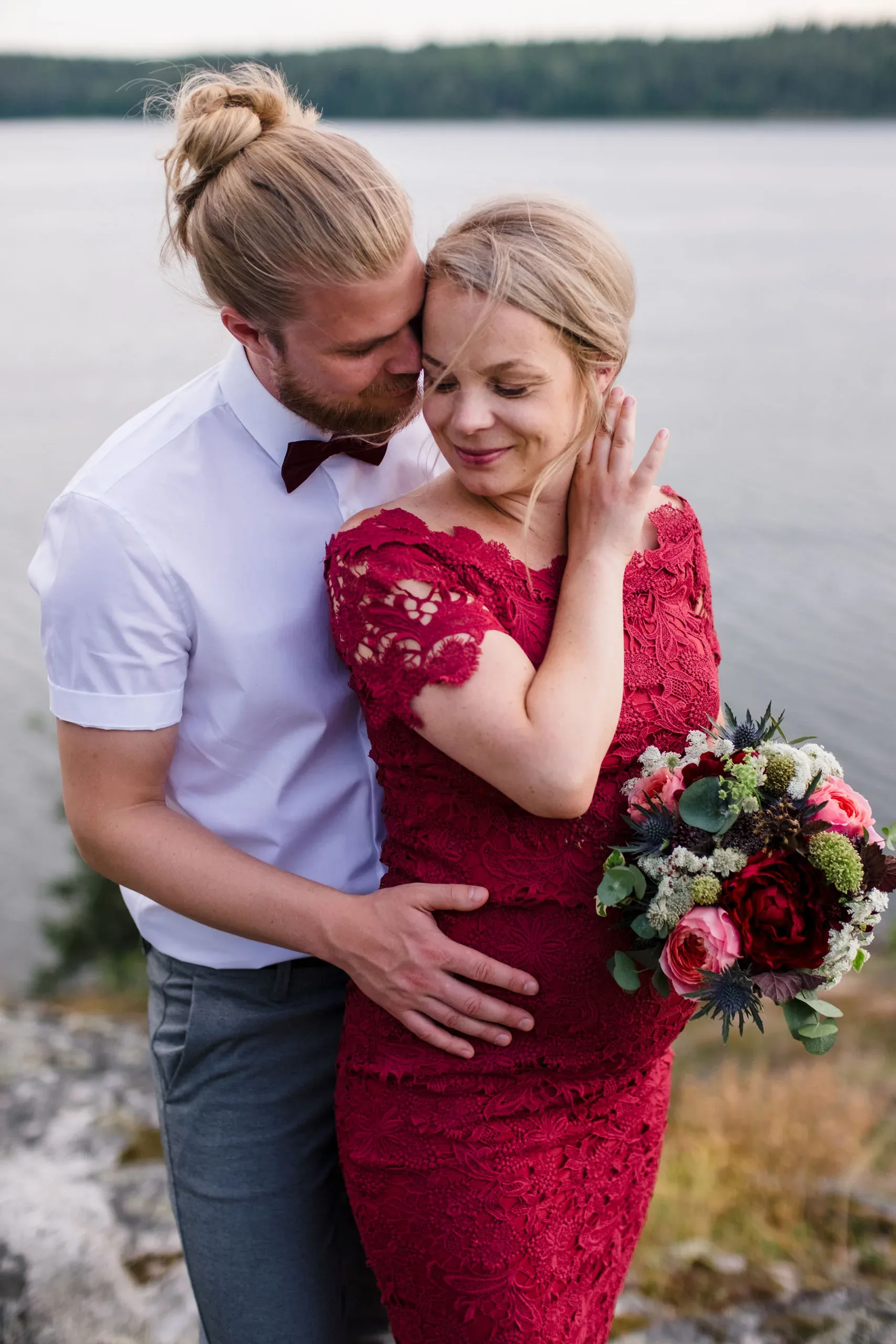 Linn & Linus under sin borgliga vigsel i Södermanland