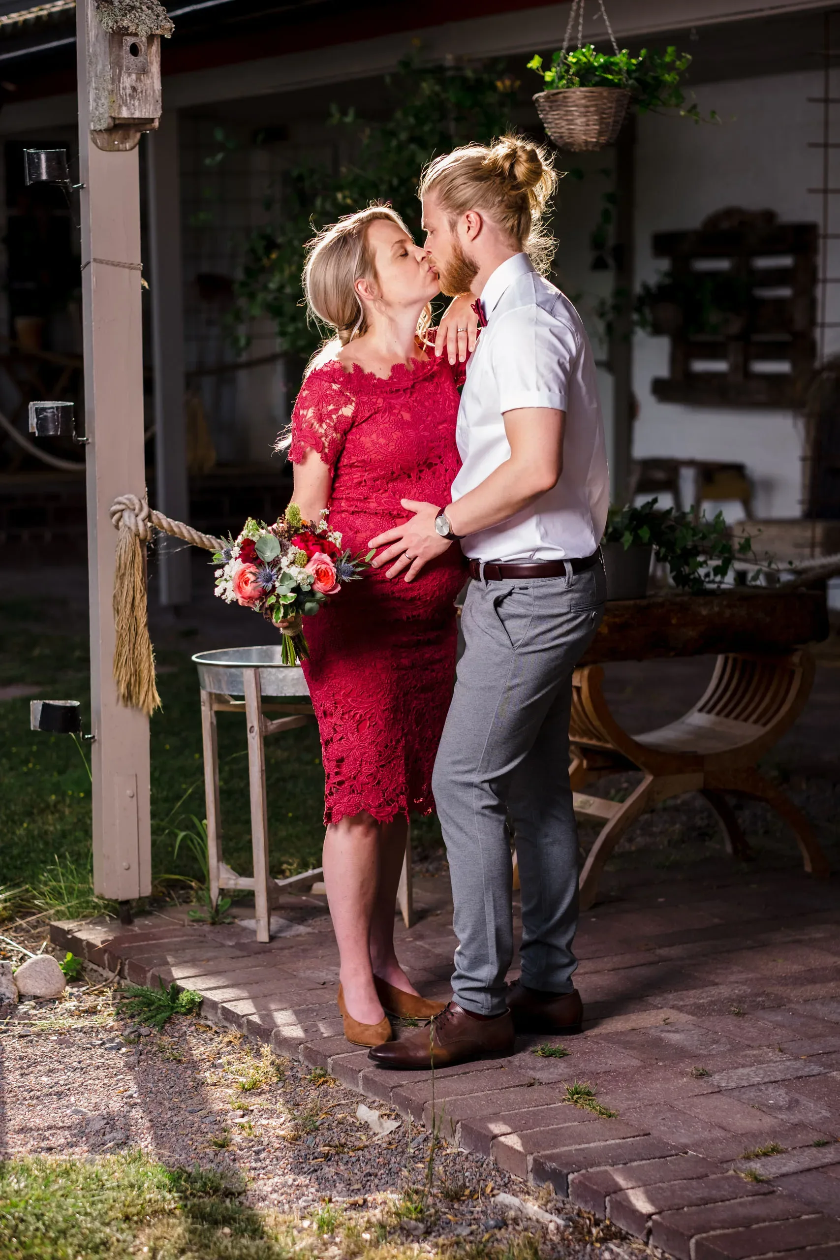 Linn & Linus under sin borgliga vigsel i Södermanland bild 20