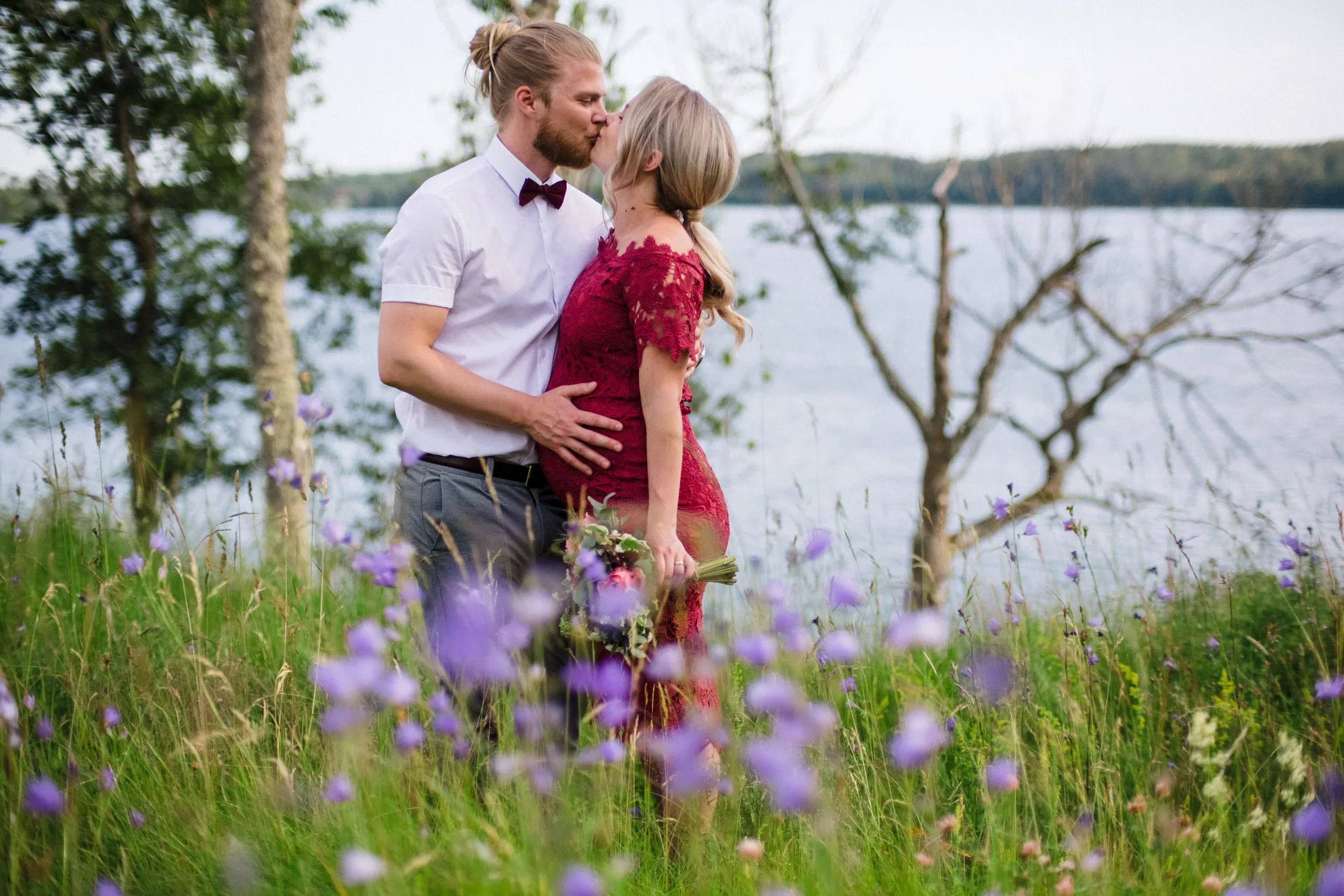 Linn & Linus under sin borgliga vigsel i Södermanland bild 9