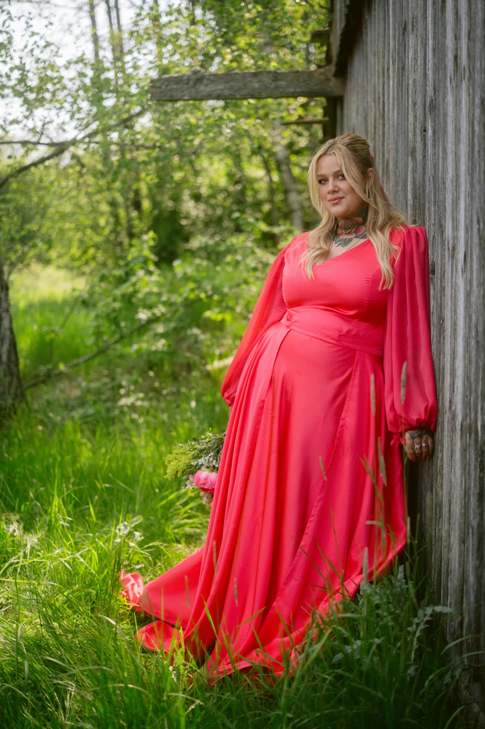 Mikaela & Linnea under sitt bröllop i Nyköping bild 15