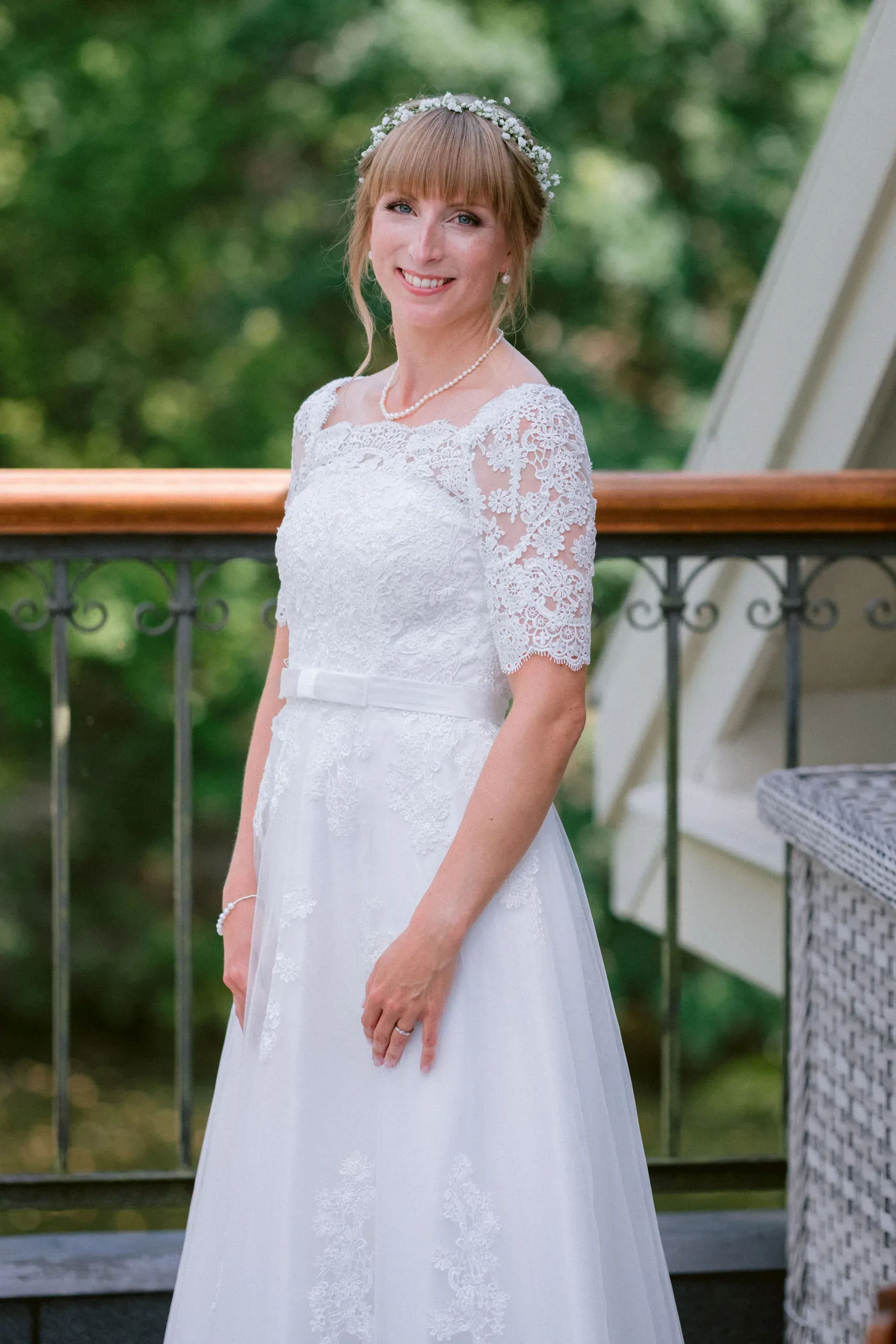 Matilda & Alex – bröllopsporträtt på Dufweholms herrgård